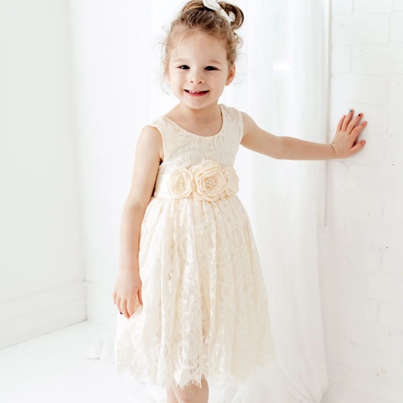 Flower Girl Dress (12-18 months) - Picture 1 of 7